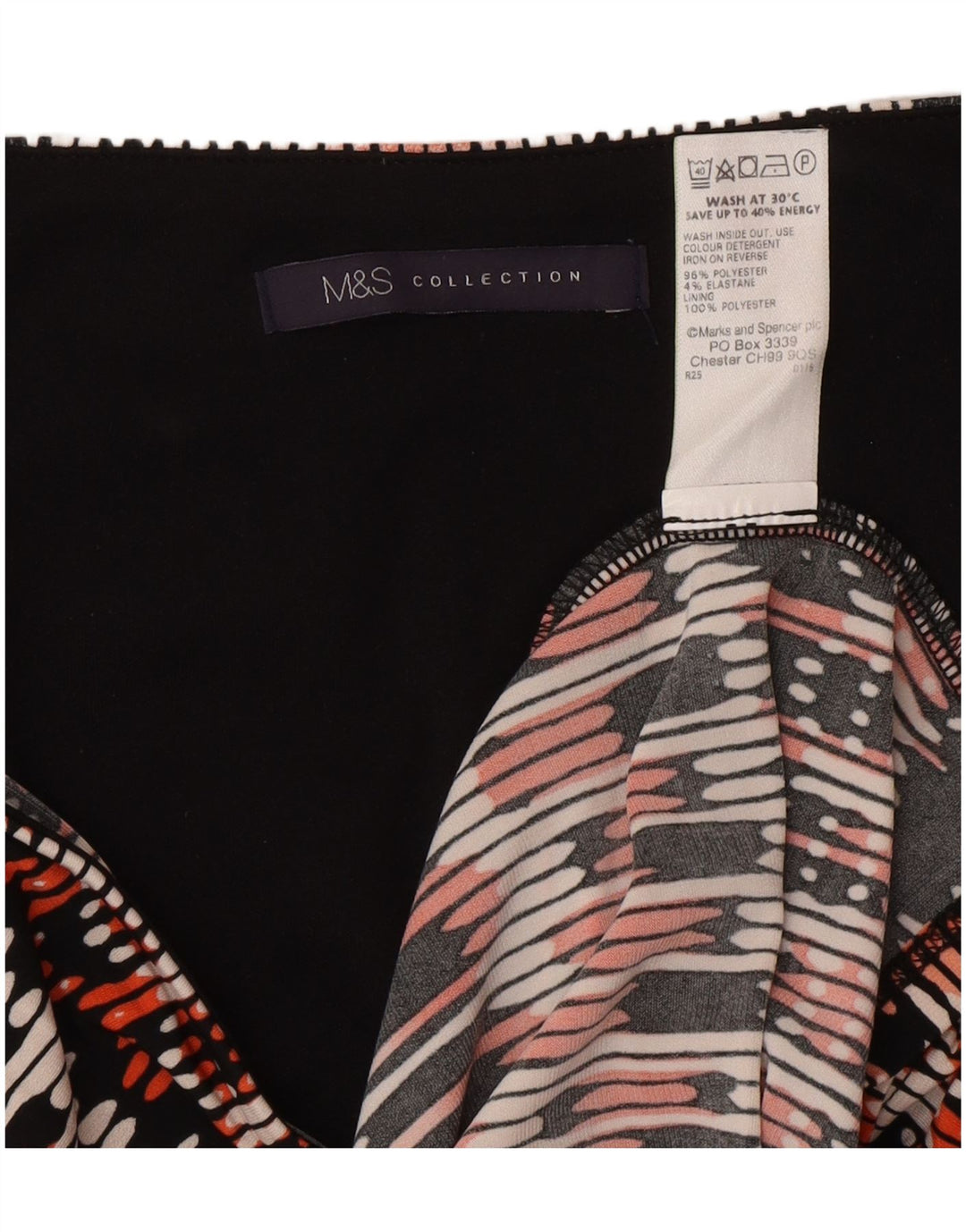 Marks & Spencer Womens Shift Dress UK 16 Large Multicoloured Geometric