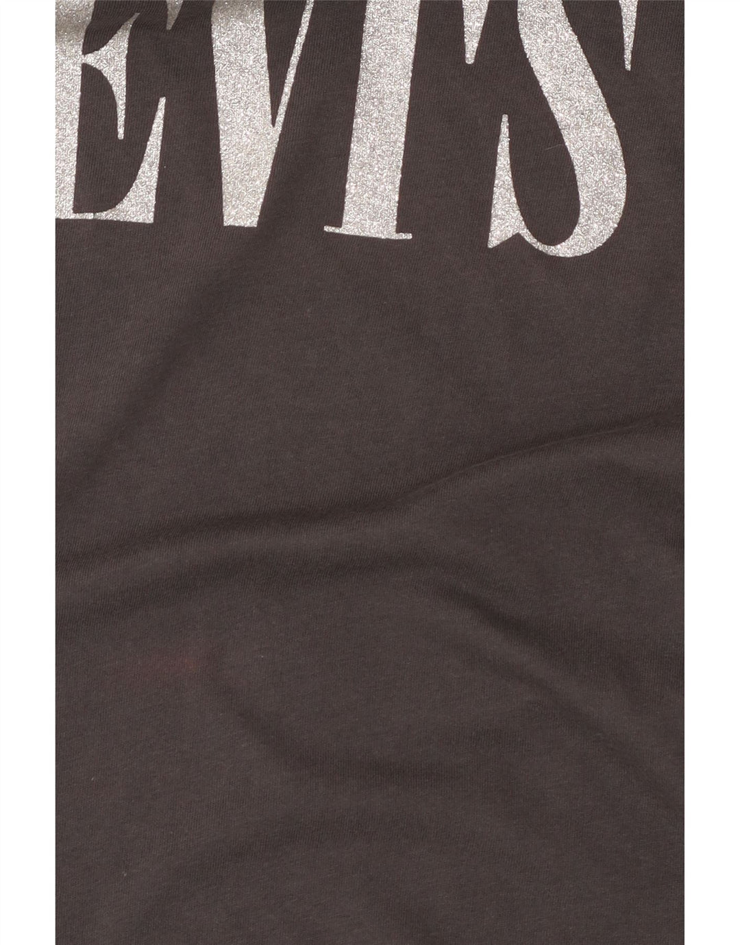 Levi's Womens Graphic T-Shirt Top UK 6 XS Grey