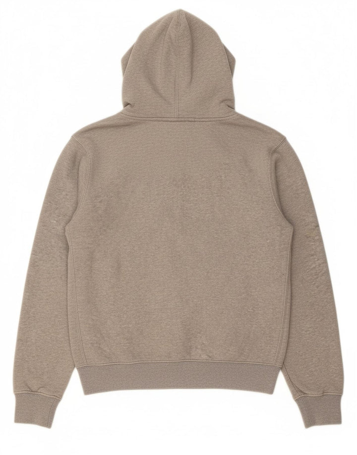 Suéter masculino NIKE com capuz e zíper XS cinza algodão