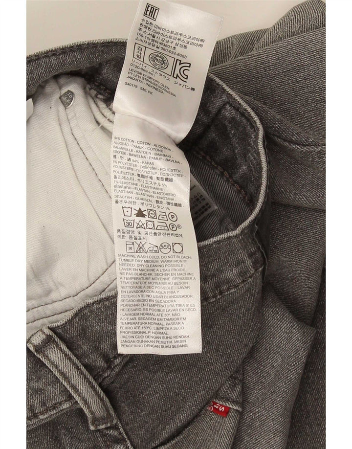Levi's Herren 511 Slim Jeans W34 L30 Graue Baumwolle