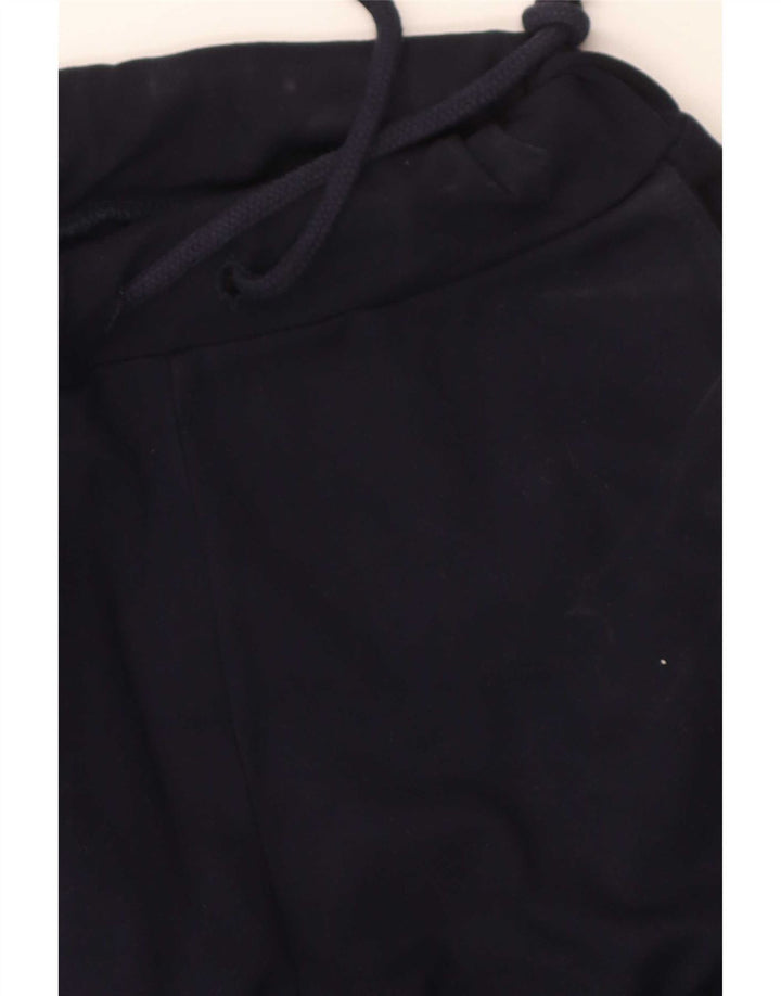 Zara Womens Tracksuit Trousers UK 8 Small Navy Blue Viscose