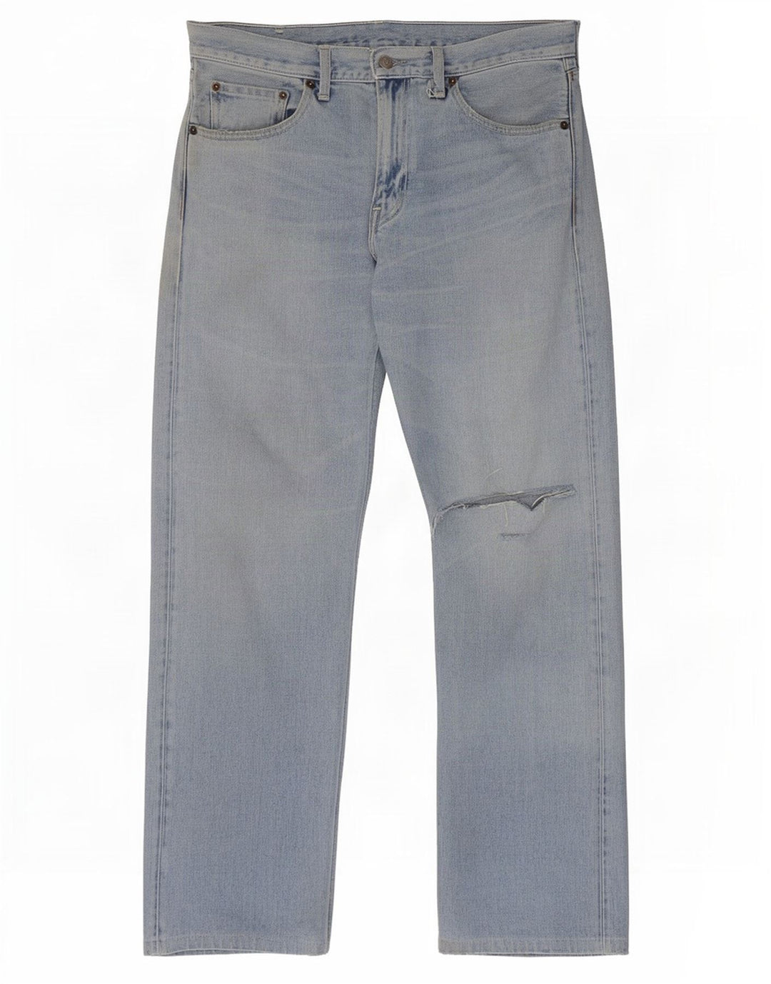 Levi's Uomo 503 Jeans dritti invecchiati W32 L33 Blu