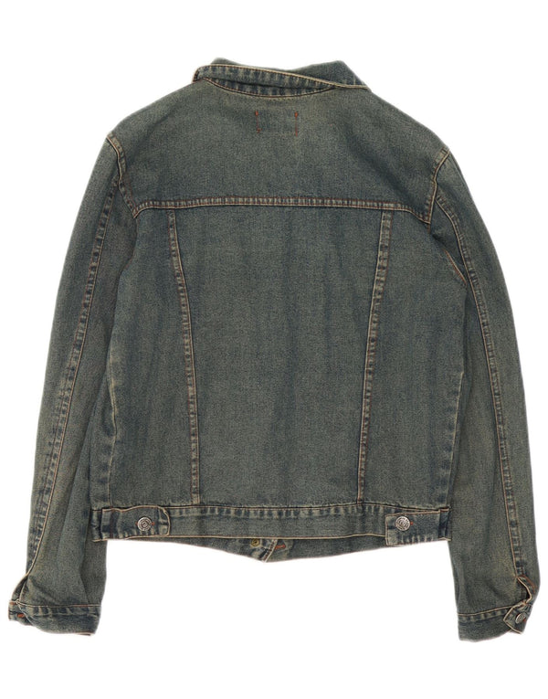 Blink Womens Denim Jacket IT 44 Medium Blue