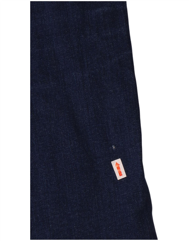 ZARA Womens Crop Bootcut Jeans EU 40 Medium W30 L25 Blue