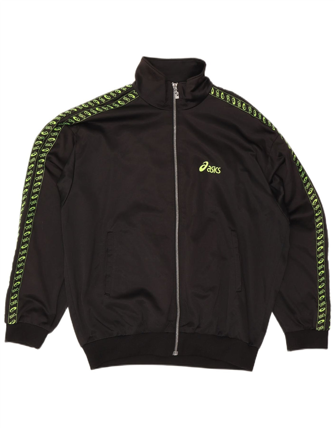 Giacca da ginnastica grafica da uomo Asics XL nera