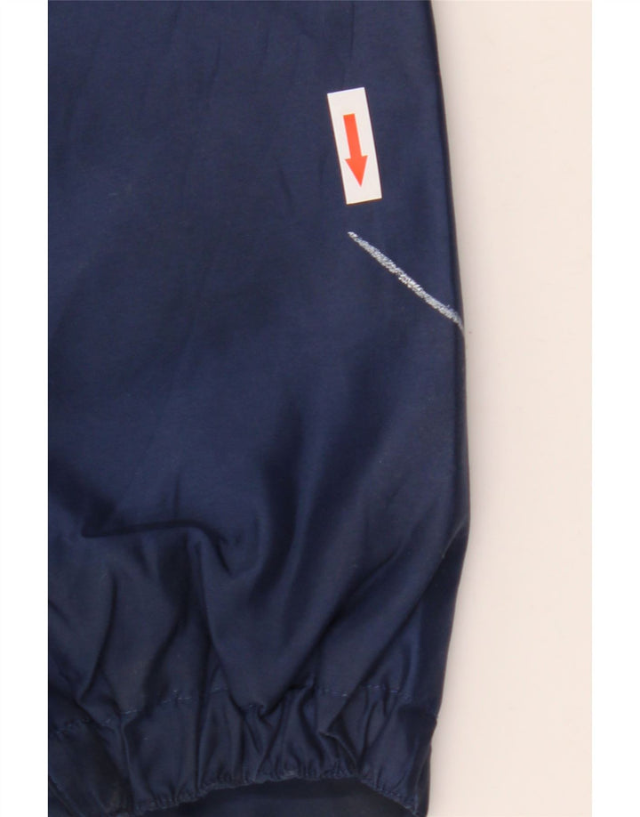 Chaps Mens Windbreaker Jacket UK 44 2XL Navy Blue Colourblock