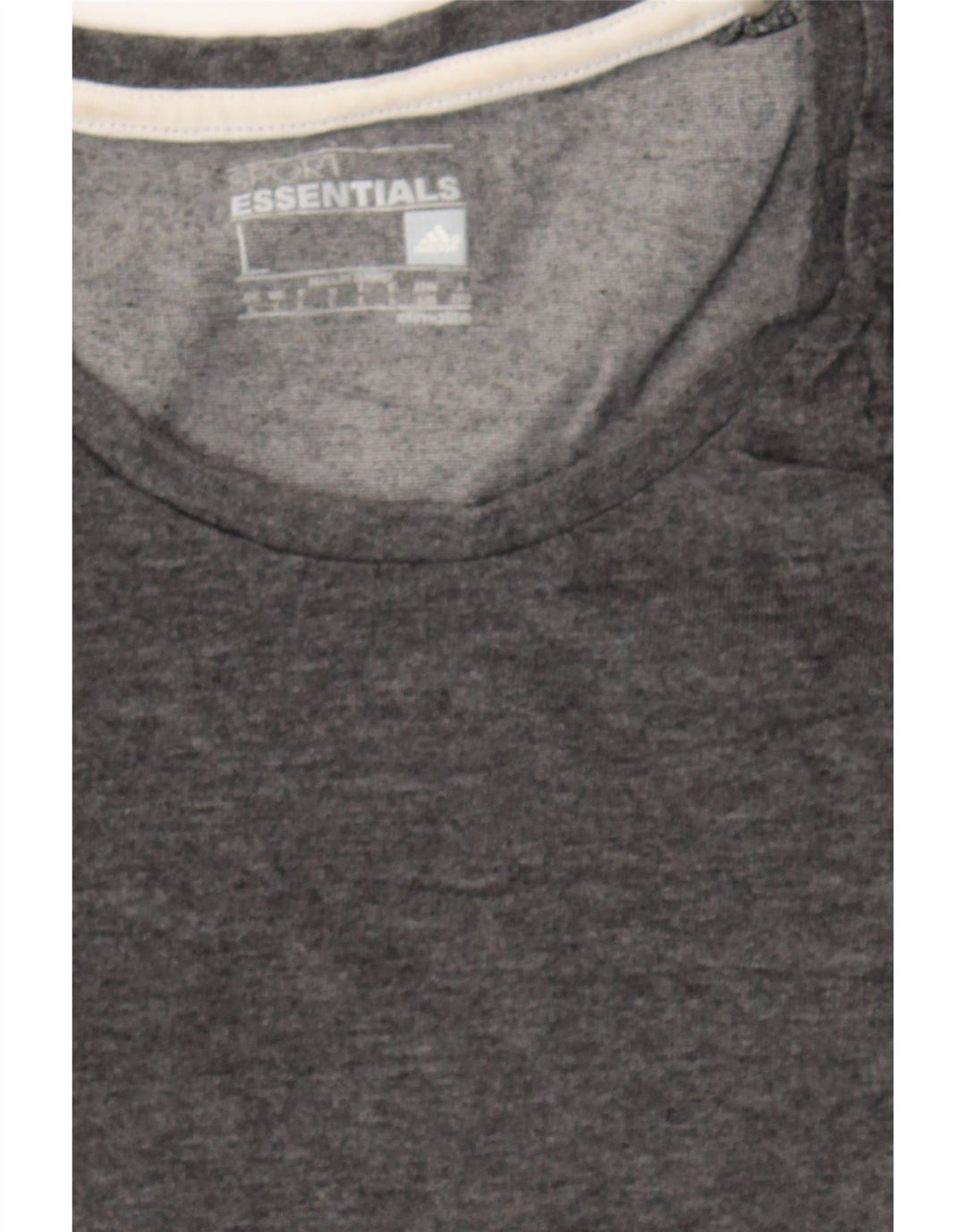 ADIDAS Mens Climalite T-Shirt Top Large Grey Cotton Vintage Adidas and Second-Hand Adidas from Messina Hembry 