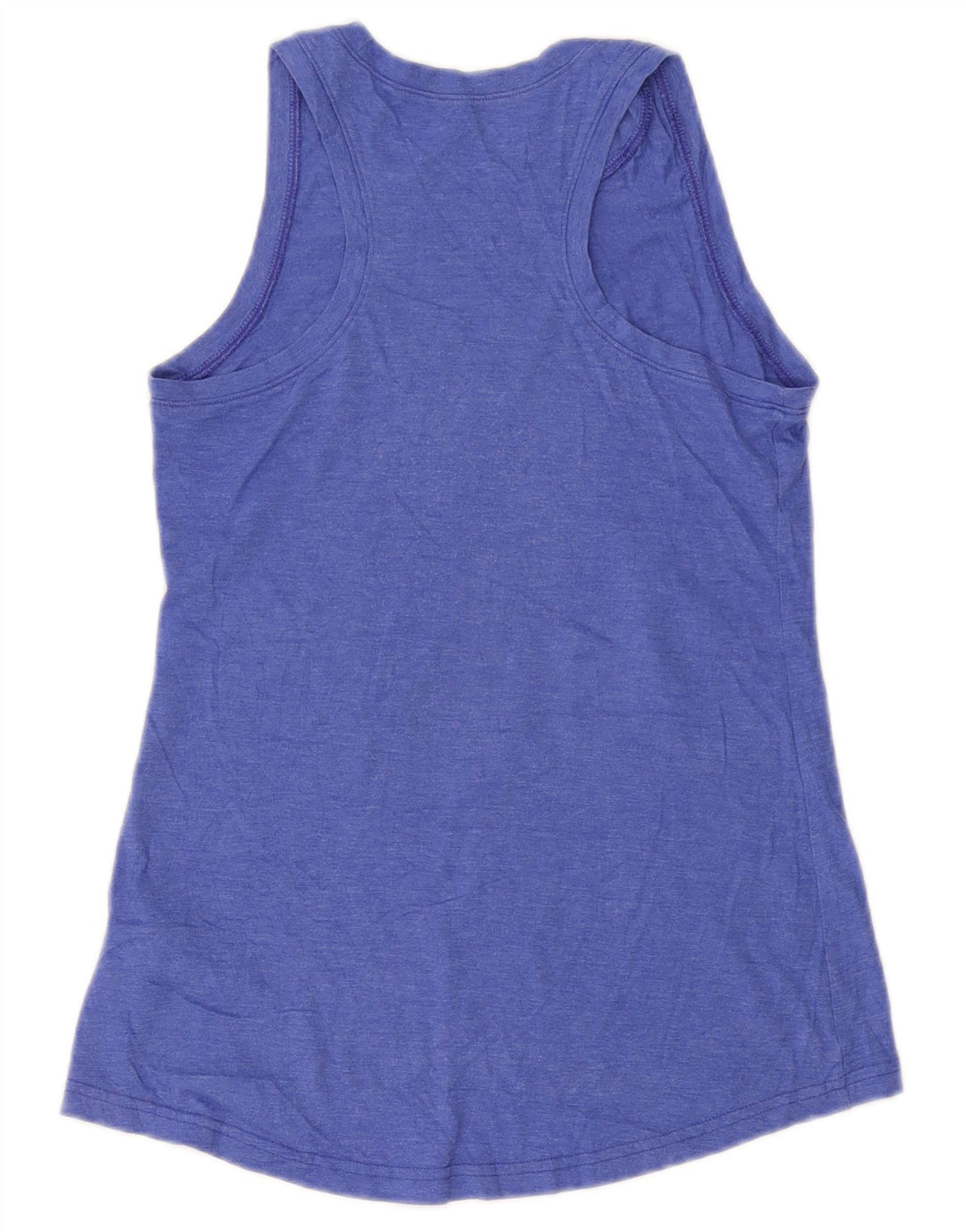 REEBOK Womens Vest Top UK 8 Small  Blue Polyester