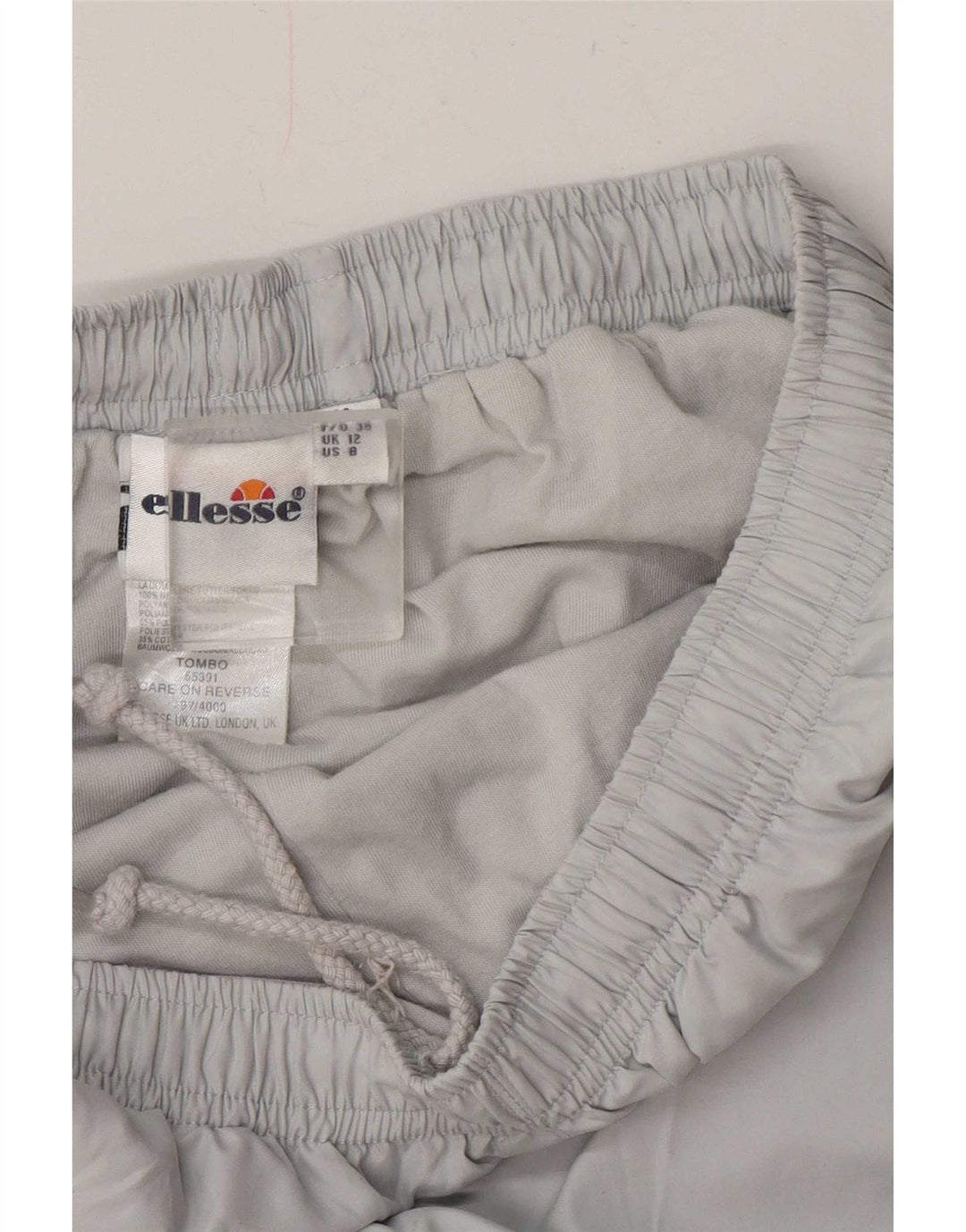 Женские спортивные брюки Ellesse UK 12, полиэстер среднего серого цвета