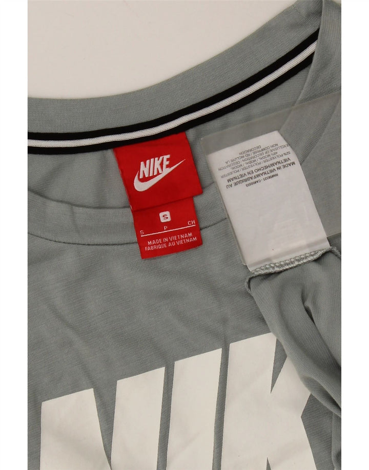 Мужской жилет с графическим рисунком Nike, маленький серый полиэстер