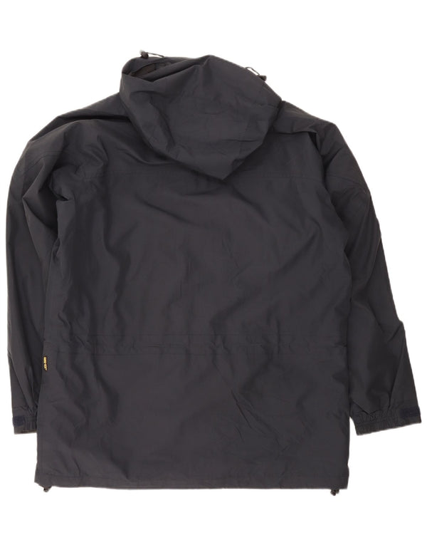 Giacca antipioggia da uomo con cappuccio Berghaus UK 40 grande poliestere blu navy