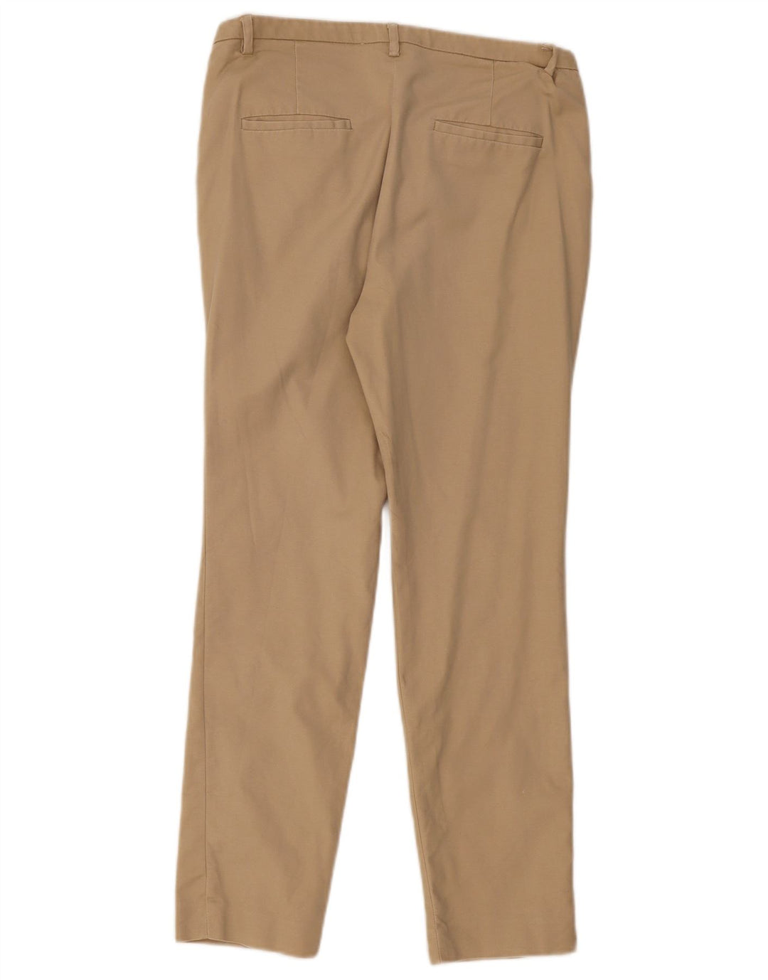 Zara Womens Slim Chino Trousers EU 40 Medium W30 L28 Beige