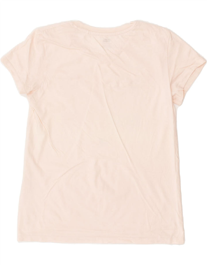 LEVI'S Womens Graphic T-Shirt Top UK 10 Small Pink Cotton | Vintage Levi's | Thrift | Second-Hand Levi's | Used Clothing | Messina Hembry 