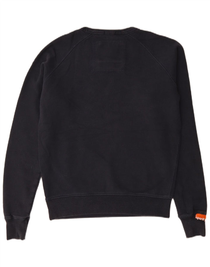 Superdry muška trenirka s grafičkim motivima Srednji tamnoplavi pamuk