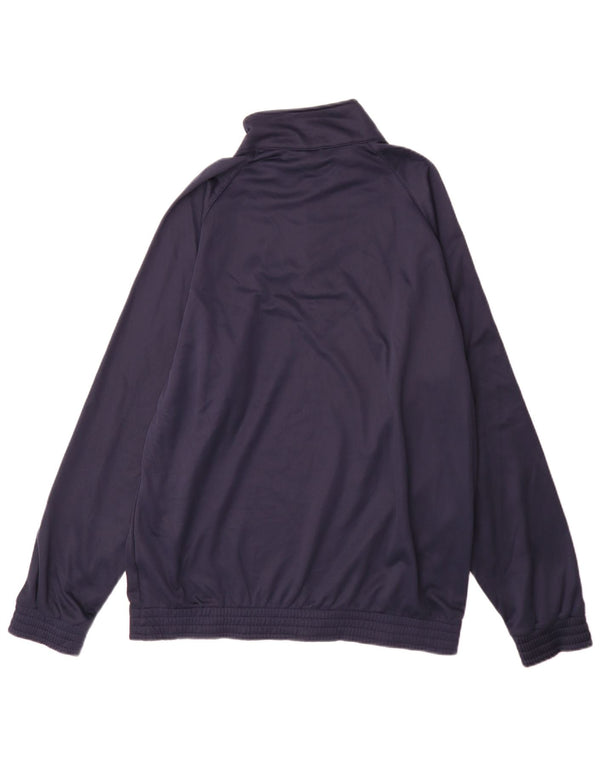 Umbro Mens Pulôver Treino Top Jacket XL Azul Marinho Poliéster