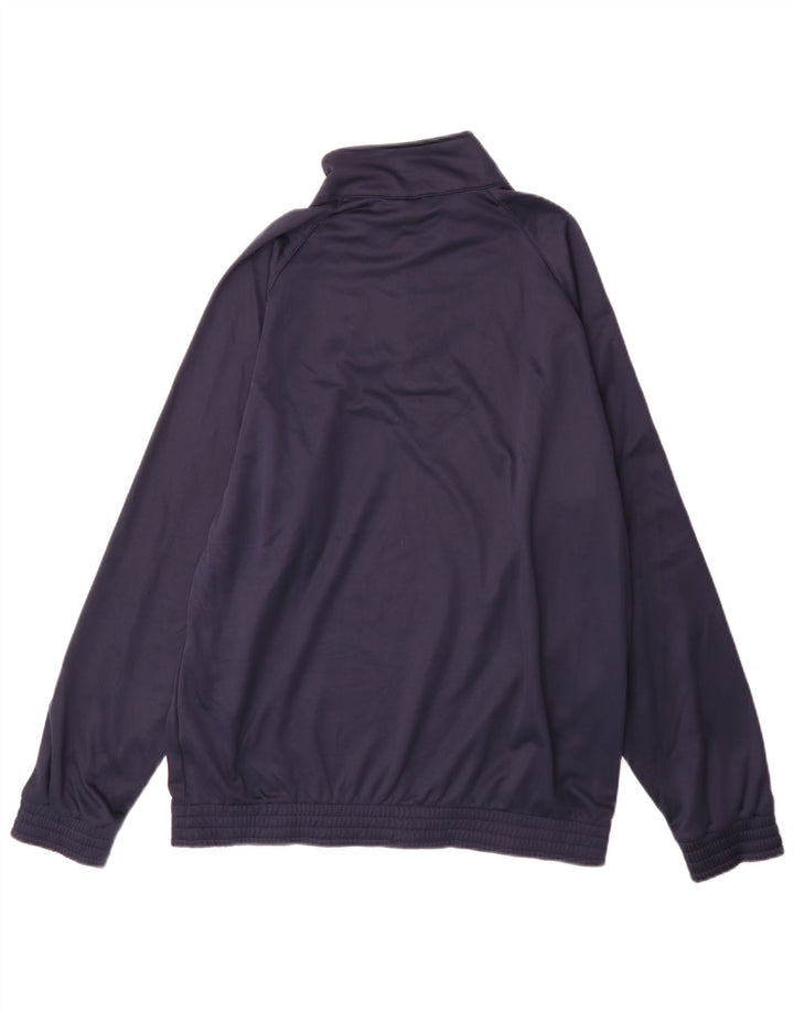 Umbro Mens Pulôver Treino Top Jacket XL Azul Marinho Poliéster