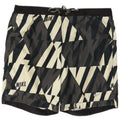 Nike Herren-Badeshorts mit Grafik, groß, aus schwarzem Polyester