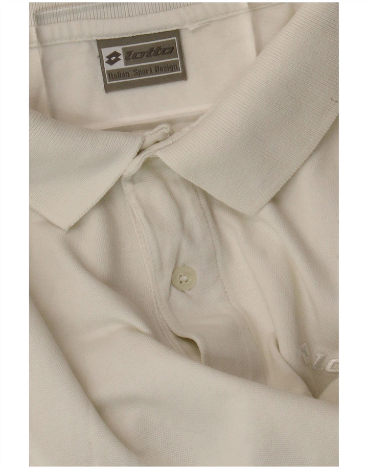 Lotto Herren Poloshirt Medium Weiß