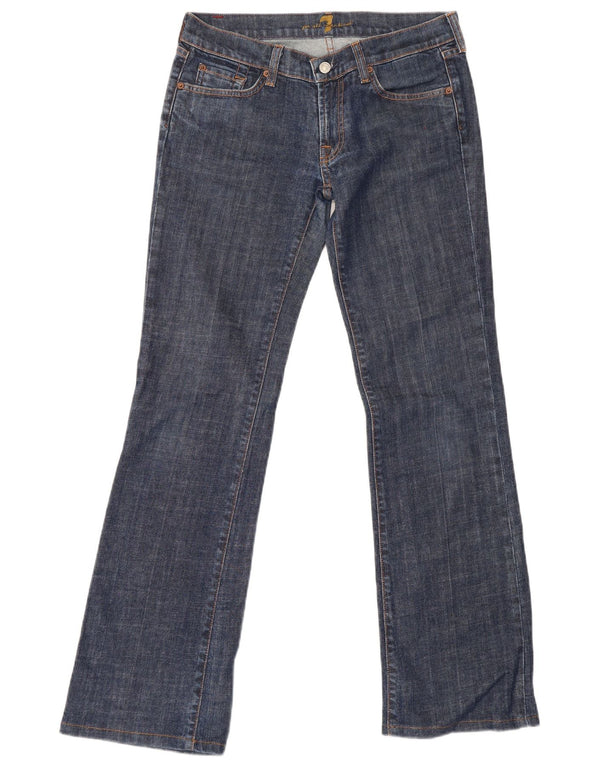 Женские джинсы Bootcut 7 For All Mankind W29 L32, синий хлопок