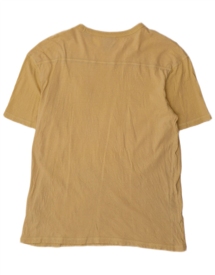 JACK & JONES Herren T-Shirt Top Large Gelb Baumwolle