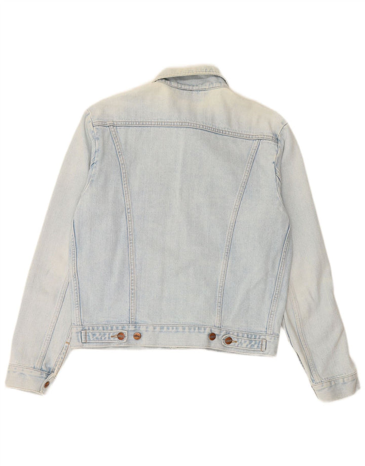 WRANGLER Womens Denim Jacket UK 16 Large Blue Cotton