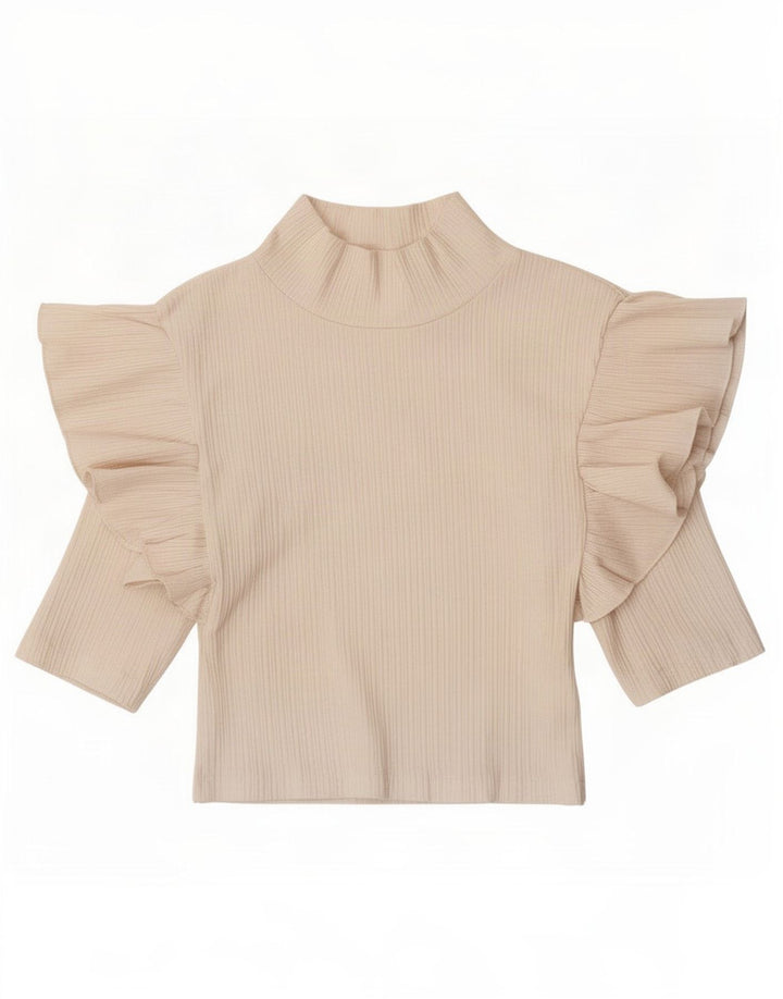 Zara Mujer Crop Top UK 8 Small Blanco