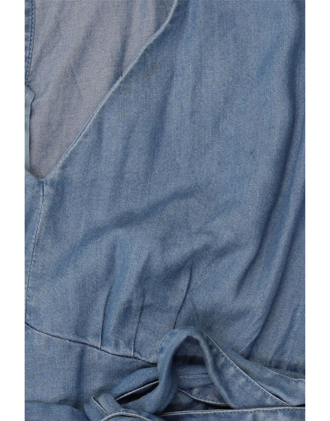 Oasis Womens Blouse Top UK 14 Medium  Blue Lyocell