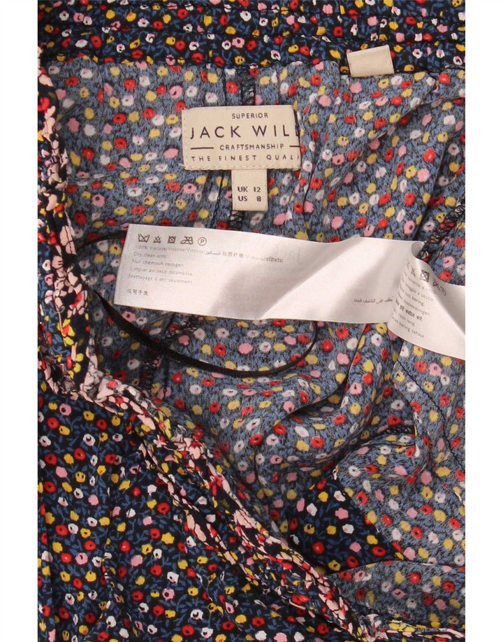 Jack Wills Womens Hot Pants UK 12 Medium W30 Multicolored Floral Viscose