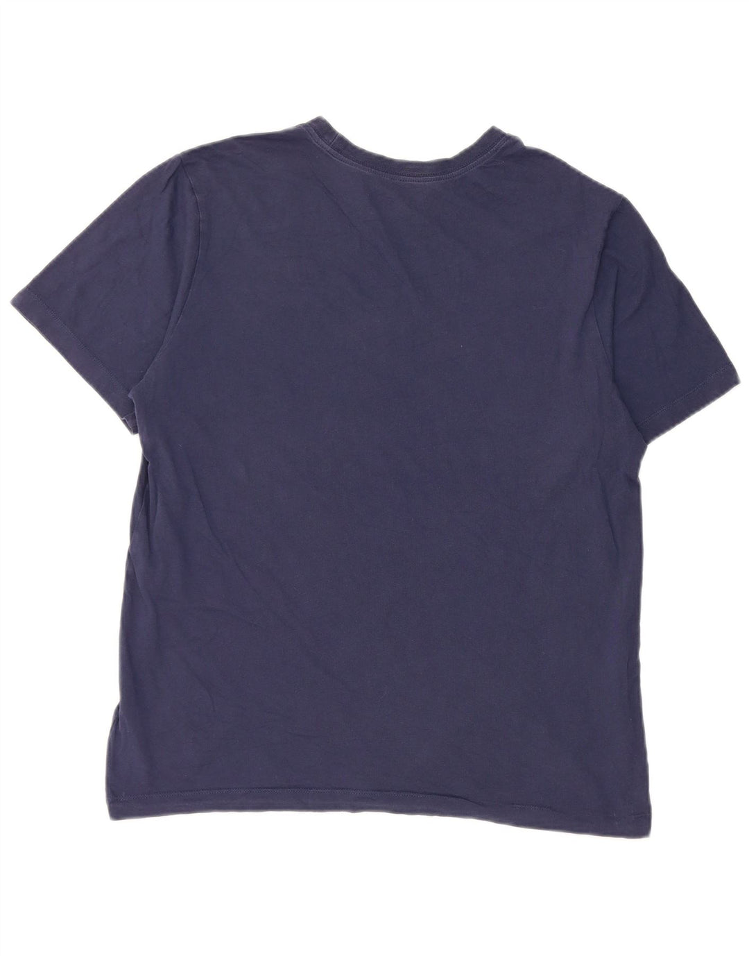 Camiseta Nike Hombre Top Medium Azul Marino Algodón