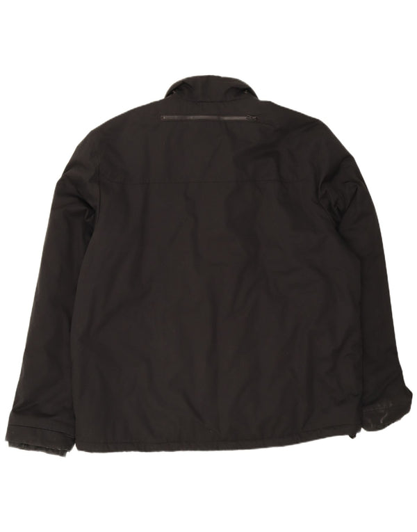 Adidas Veste coupe-vent pour homme UK 44 2XL Noir Coton