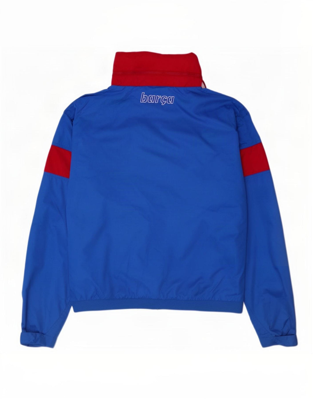 Jaqueta Nike Mens Barcelona Graphic Tracksuit Top Azul Médio Colorblock