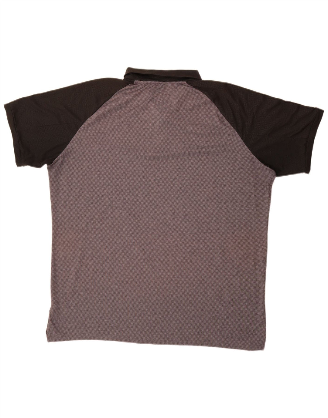 NIKE Mens Dri Fit Polo Shirt XL Grey Colourblock Polyester