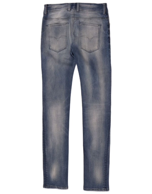 Diesel Boys Sleenker Slim Skinny Jeans 15-16 år W26 L30 Blue