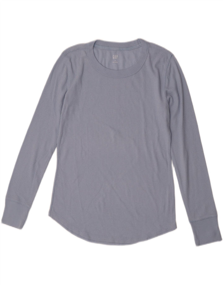 Gap Dame Top Langærmet UK 12 Medium Blue