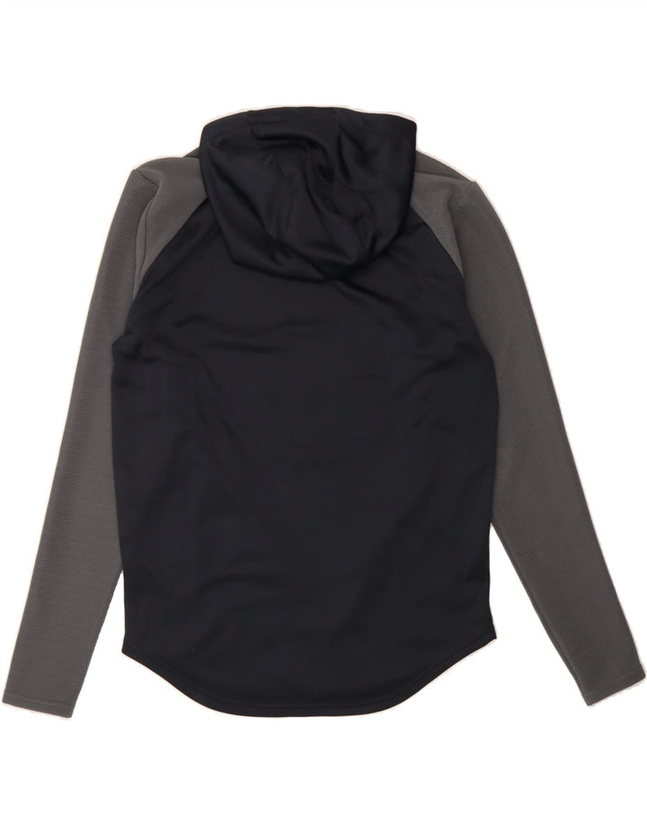 CANTERBURY Mens Hoodie Jumper Small Black Colourblock Polyester Vintage Canterbury and Second-Hand Canterbury from Messina Hembry 