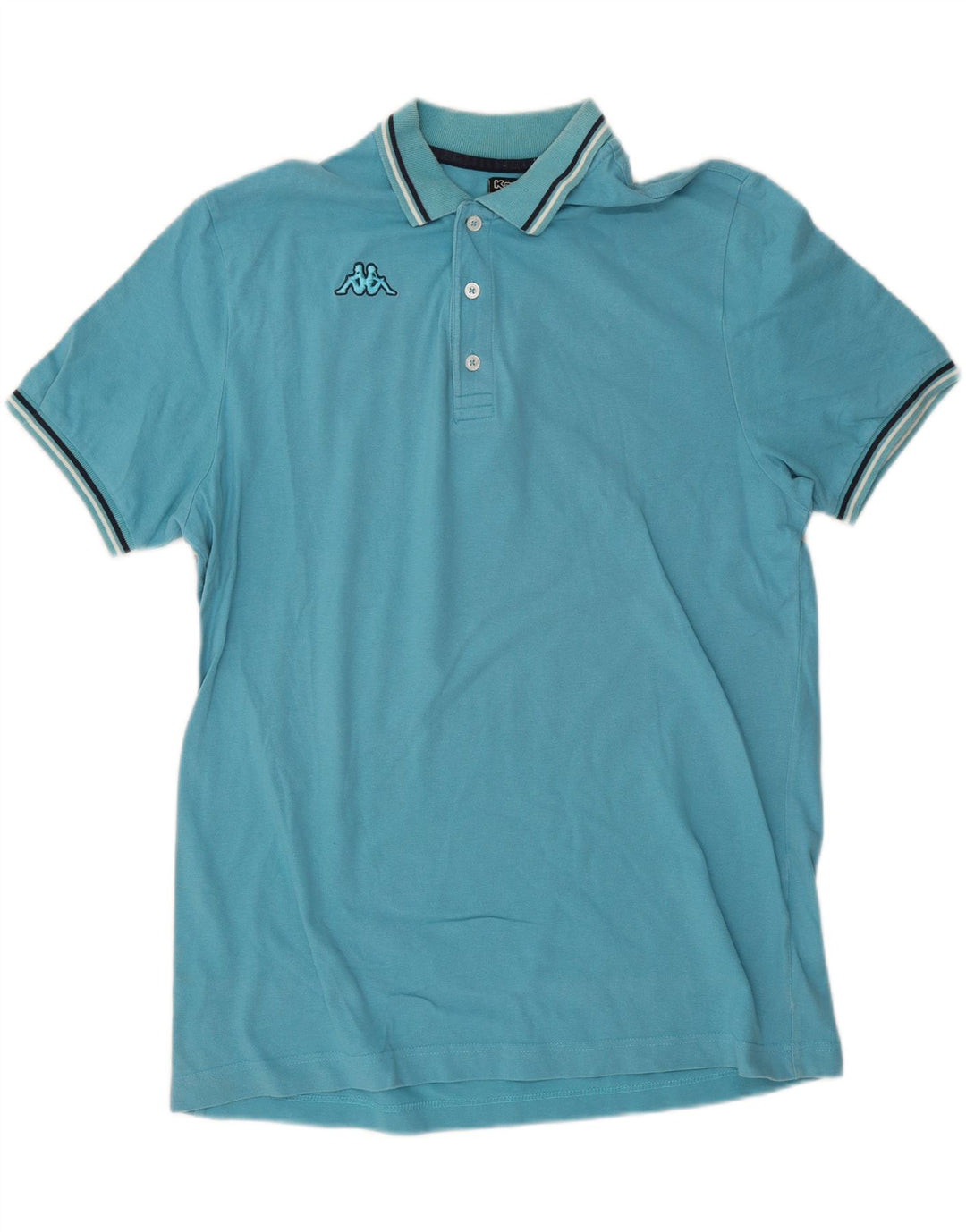 Kappa Mens Polo Shirt XL Blue