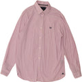 Crew Clothing Mens Classic Fit Shirt Medium Pink Spotted Cotton