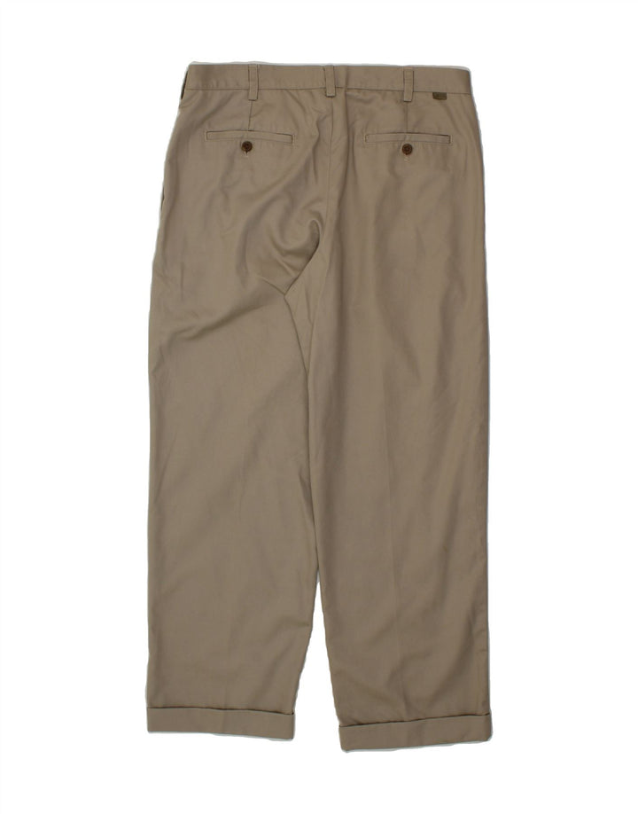 IZOD Mens Pegged Chino Trousers W36 L30  Beige Cotton Vintage Izod and Second-Hand Izod from Messina Hembry 