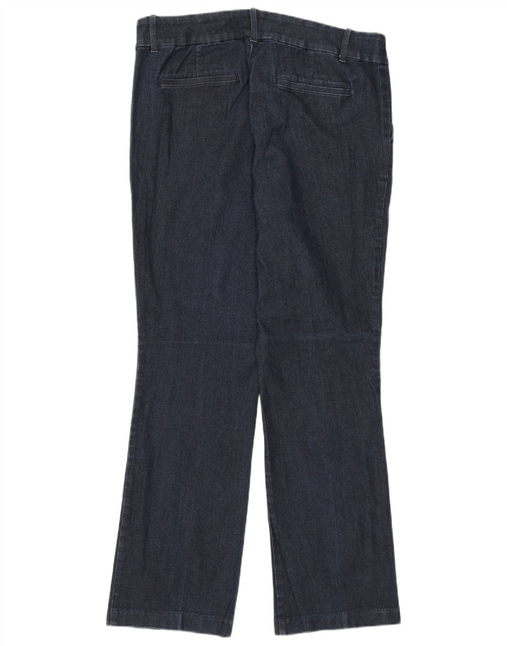 DOCKERS Womens Straight Jeans W31 L32 Navy Blue Cotton