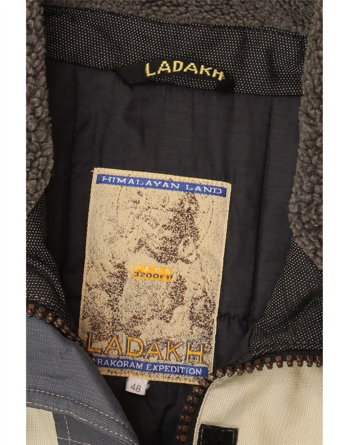 LADAKH Womens Himalayan Expedition Ski Jacket EU 48 2XL Beige Colourblock Vintage Ladakh and Second-Hand Ladakh from Messina Hembry 
