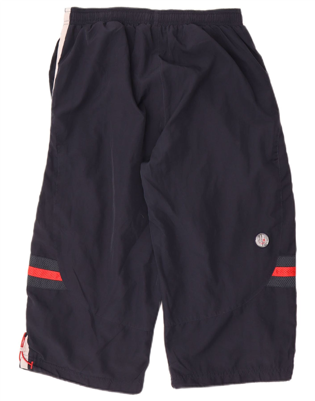 Pantaloncini sportivi Reebok da uomo Bermuda medi in poliestere blu navy