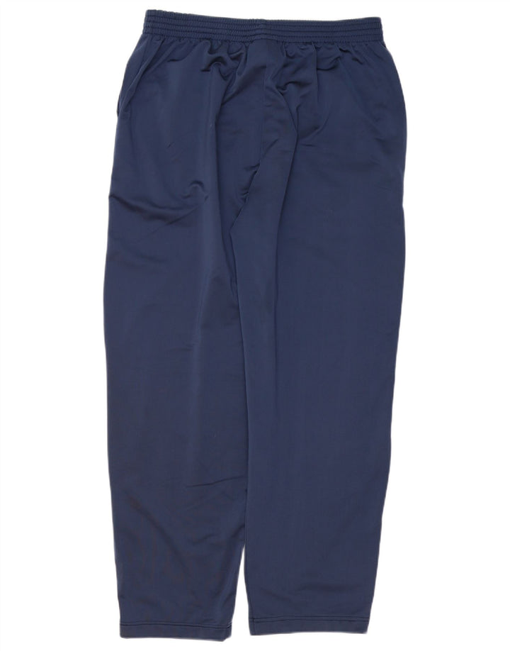 Kappa Boys Tracksuit Trousers 13-14 Years Large Navy Blue Polyester