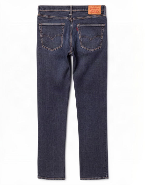 Levi's Masculino 511 Slim Jeans W36 L34 Azul Marinho Algodão