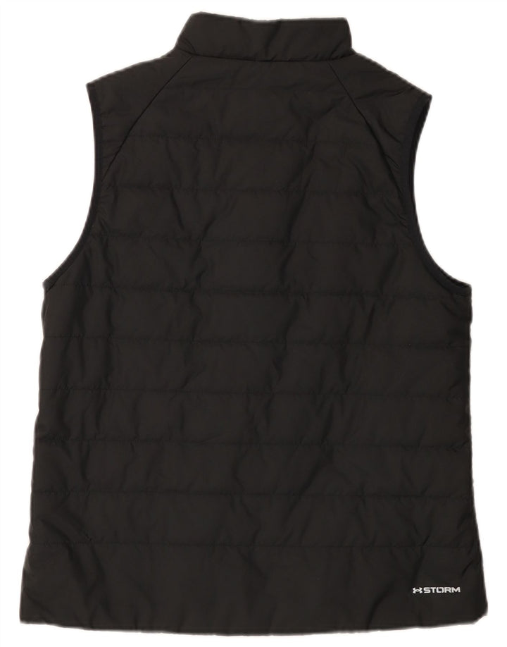 Under Armour Womens Polstret Gilet UK 14 Medium Black Polyester
