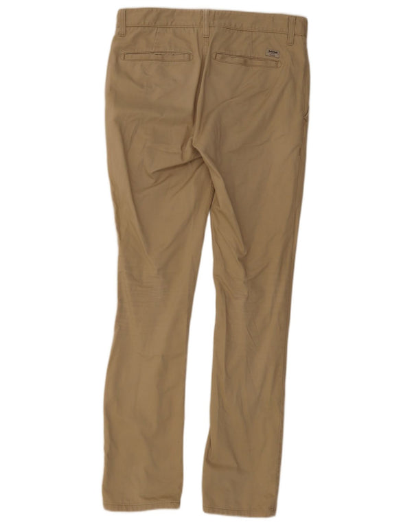 Timberland Pantalón chino ajustado para hombre W32 L33 Algodón beige