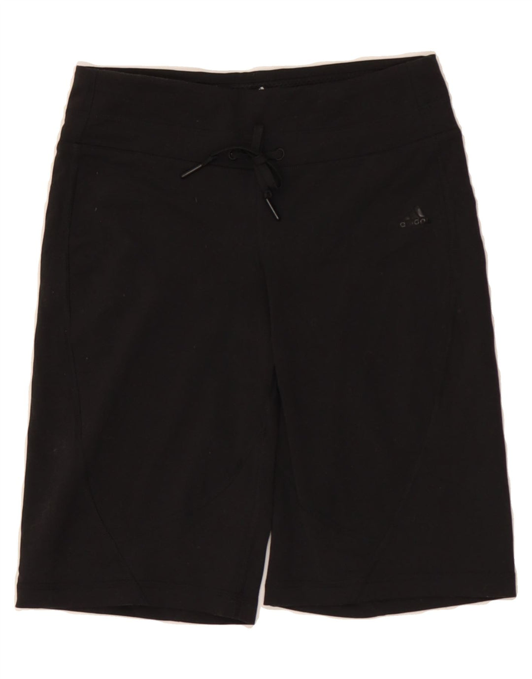 ADIDAS Womens Climalite Sport Shorts UK 10 Small Black Polyester Vintage Adidas and Second-Hand Adidas from Messina Hembry 