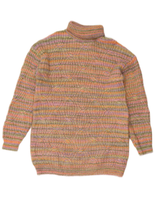 Maglione maglione collo alto per ragazze Zara 13-14 anni a righe multicolore