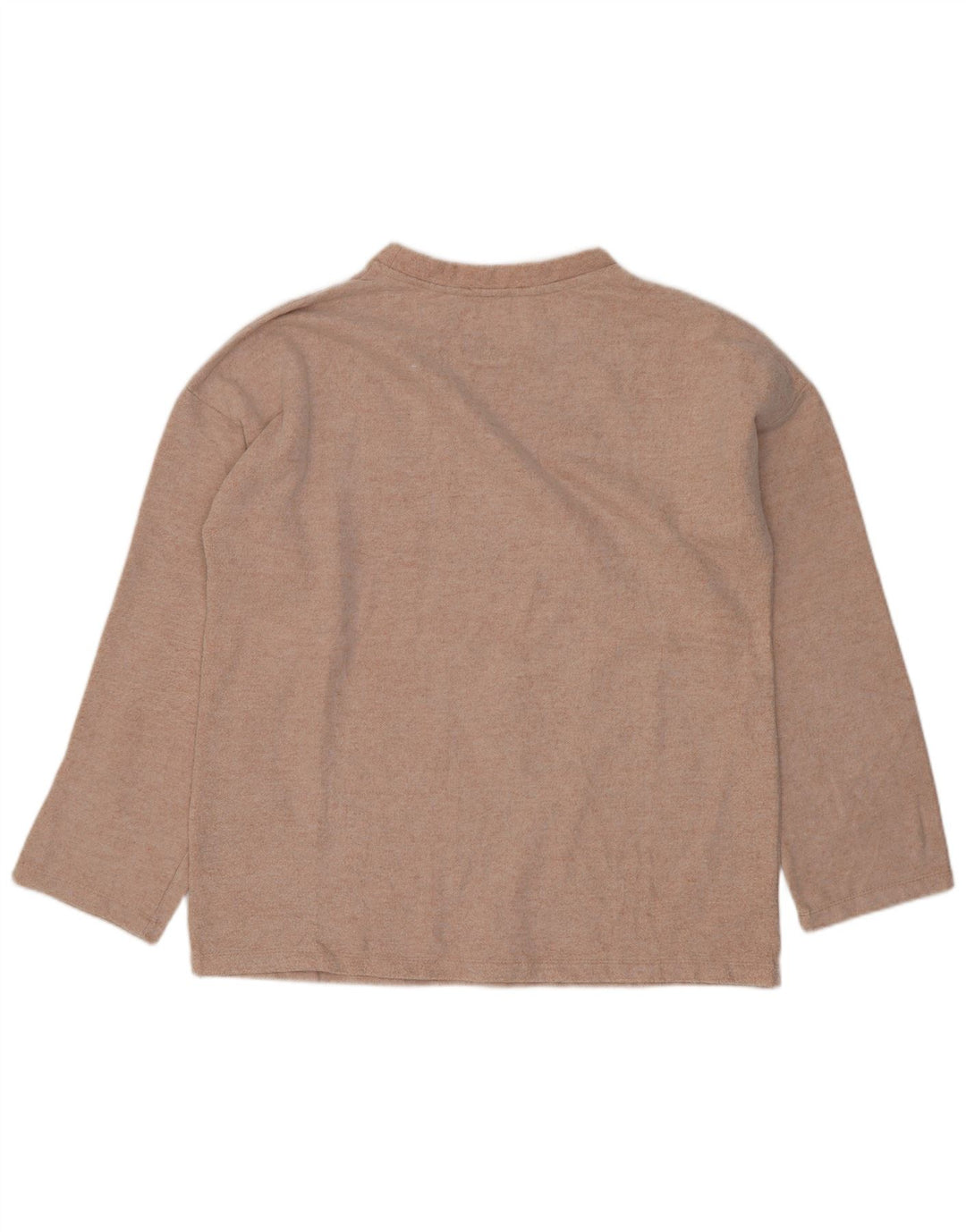Zara Womens Trafaluc Oversized Top Long Sleeve UK 10 Small Pink