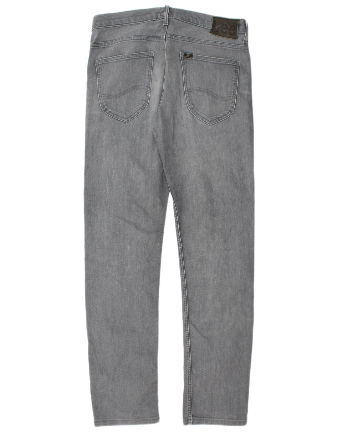 LEE Mens Powell Slim Jeans W33 L32 Grey Cotton