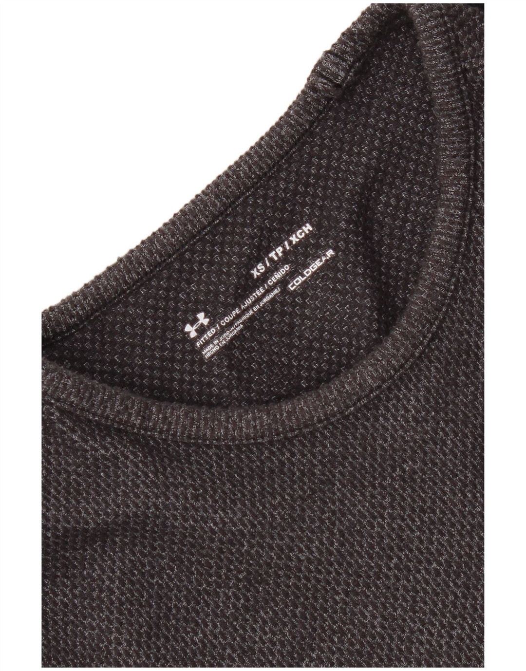 Under Armour Mens Top Long Sleeve XS Grey